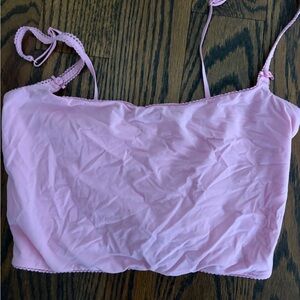 Skims pink Spaghetti Strap Top